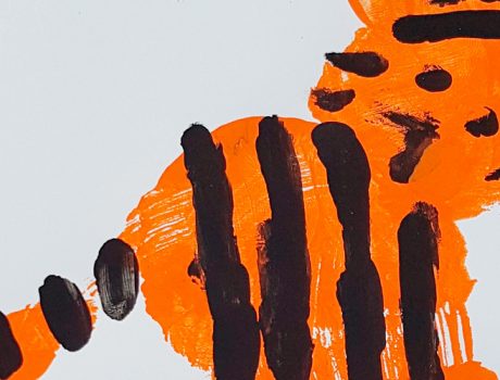 Wild Crafts: Make a Handprint Tiger